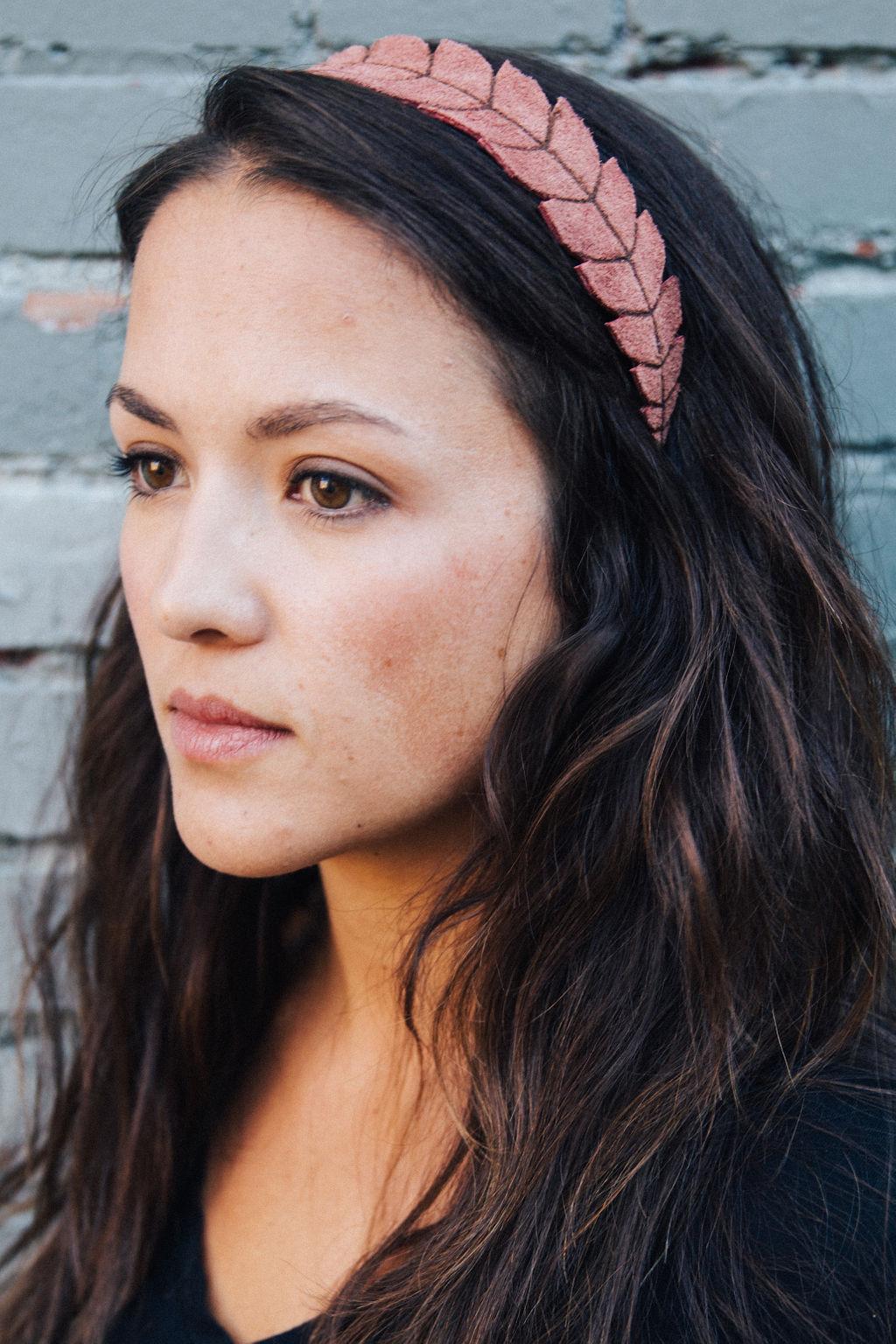 Feather.Leaf Headband
